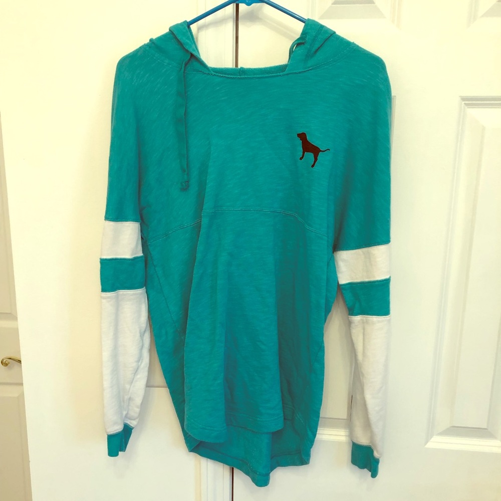 VS PINK Teal Hoodie 💙💙💙Super comfy